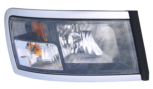 2011 Ram Dakota  Head Lamp Passenger Side With Black Bezel