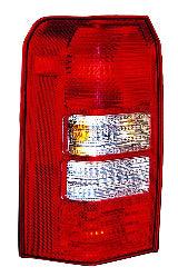 2007 Jeep Patriot Tail Lamp Driver Side 3 Hole High Quality