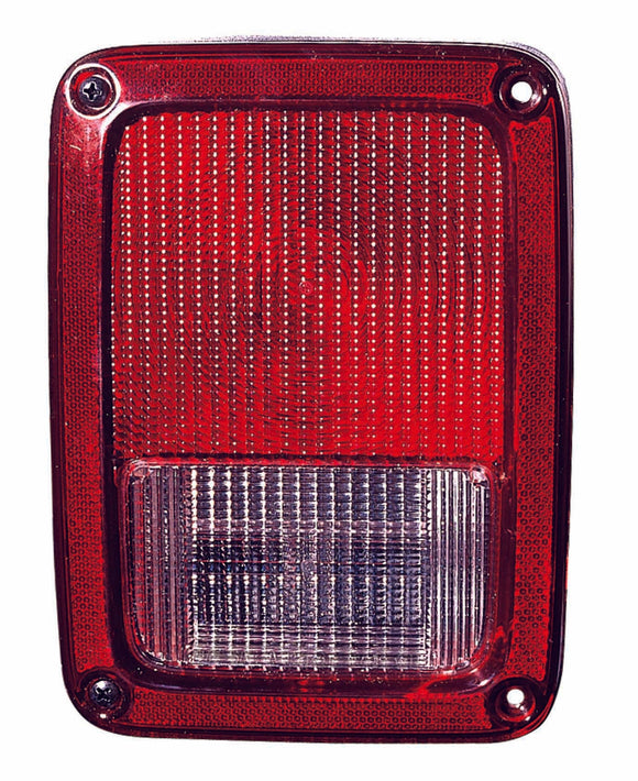 Tail Lamp Driver Side Jeep Wrangler 2007-2017 Capa