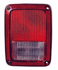 Tail Lamp Driver Side Jeep Wrangler 2007-2017 Capa