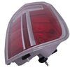 2011-2013 Chrysler 300 Tail Lamp Driver Side With Center Chrome Trim To 03/19/2012 High Quality