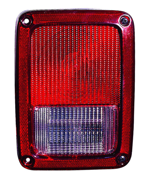 Tail Lamp Passenger Side Jeep Wrangler 2007-2017 Capa