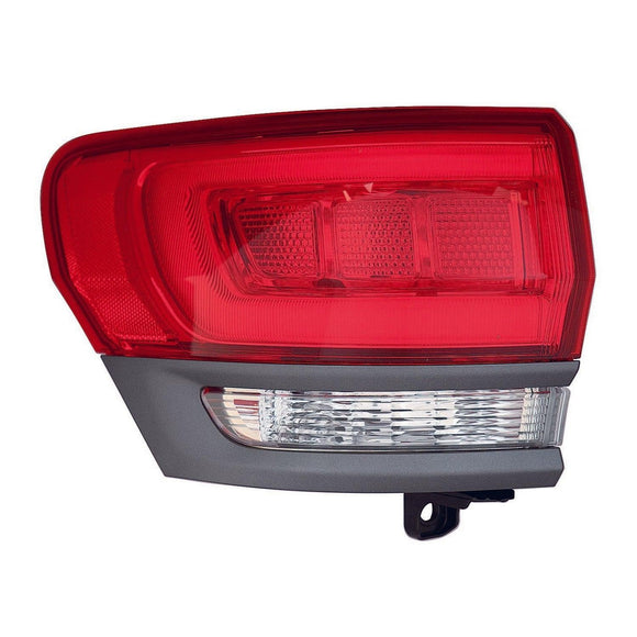 2014-2021 Jeep Grand Cherokee Tail Lamp Driver Side With Gray Trim/ Exclude Srt-8 High Quality