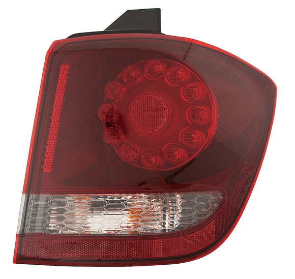 Tail Lamp Passenger Side Dodge Journey 2015-2020 Led With Black Trim Capa , Ch2805114C