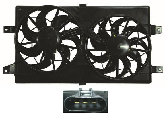 2001-2006 Chrysler Sebring Sedan Cooling Fan Assembly