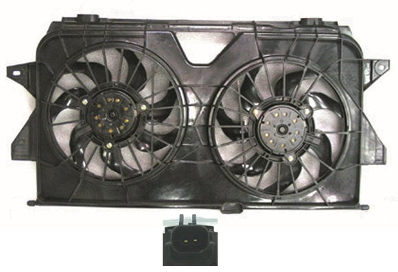 2005-2007 Chrysler Town Country Cooling Fan Assembly