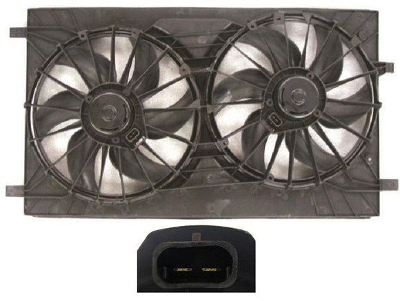 2011-2014 Chrysler 200 Sedan Cooling Fan Assembly 