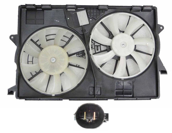 2014-2018 Jeep Cherokee Cooling Fan Assembly 2.4L Dual Fan Assembly