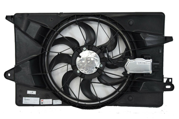 2015-2017 Chrysler 200 Sedan Cooling Fan Assembly Without Module Brushless Motor One Blade