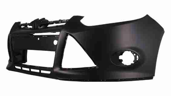 2012-2014 Ford Focus Bumper Front Primed Without Park/Camera Hole Exclude St/Electric