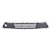 2017-2018 Ford Fusion Hybrid Grille Lower Center Matte Black With Engine Heater Gloss Black