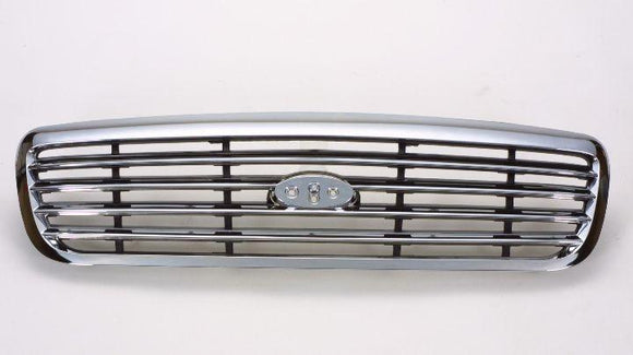 1998-2011 Ford Crown Victoria Grille Chrome/Black