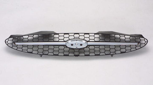 2000-2003 Ford Taurus Grille Chrome/Black With Black Front