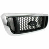 2004-2005 Ford Ranger Grille Chrome Gray 4Wd