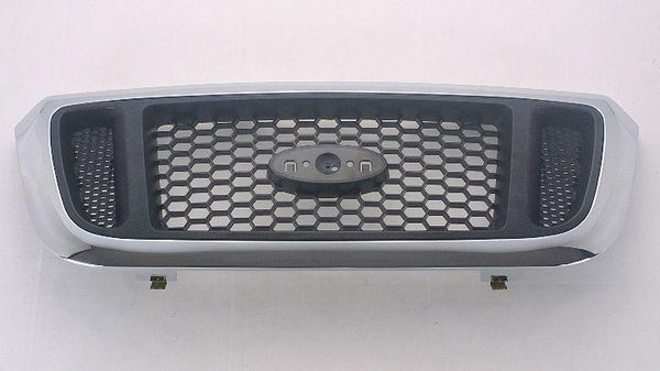 2004-2005 Ford Ranger Grille Chrome Gray 4Wd