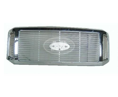 2005-2007 Ford F250 Grille Front With Billet