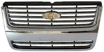 2006-2010 Ford Explorer Limited Grille Chrome/Black Xlt-Ltd