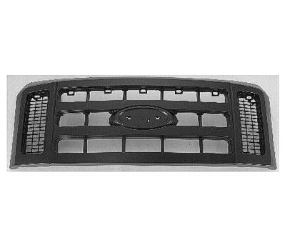 2008-2010 Ford F250 Grille Textured Black Xl Model