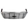 2007-2008 Ford F150 Grille Chrome With Chrome Front Lariat