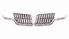 2010-2012 Lincoln Mkz Grille Chrome Dark Gray Driver Side With Sport Pkg