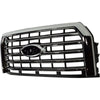 2015-2017 Ford F150 Grille Chrome 5 Bar Style Without Camera