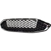 2017-2018 Ford Fusion Grille Black Mesh With Chrome Front Exclude Sport