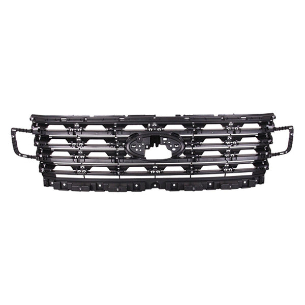 2018-2021 Ford Expedition Max Grille Mounting Panel Matte Black Ltd Model