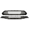 2018-2021 Ford Mustang  Grille Ptd Black Without Logo