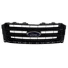 2018-2021 Ford Expedition Max Grille Assembly Chrome/Matte Black With Camera Without Stealth Edition Pkg Ltd/Max Ltd Model