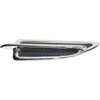 2013-2014 Ford Escape Fender Insert Front Passenger Side Chrome/Black To 2/25/14 Production Date