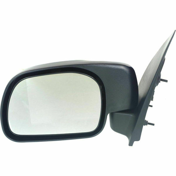 1999-2016 Ford F350 Mirror Driver Side Manual Textured