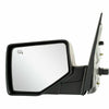 2006-2010 Ford Explorer Mirror Driver Side Power Textured Heated Xlt/Xls With Puddle Lamp