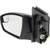 2013-2016 Ford Escape Mirror Driver Side Power Ptm Heated With Spotter Without Blind Spot/Memory