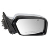 2007-2010 Lincoln Mkz Mirror Passenger Side Power Heated Chrome With Puddle Lamp Without Blind Spot