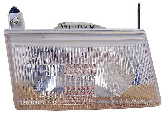 Head Lamp Driver Side Ford Econoline 1997-2007 Composite Type Capa , Fo2502153C