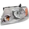 2004-2008 Ford F150 Head Lamp Driver Side With Chrome Trim High Quality