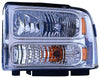 Head Lamp Driver Side Ford F450 2005-2007 Capa