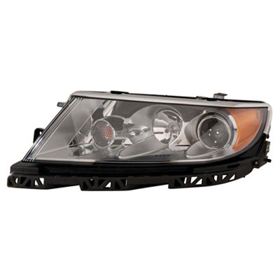 Head Lamp Driver Side Lincoln Mkz 2010-2012 Black Bezel With Sport Appearance Pkg Capa , Fo2502288C