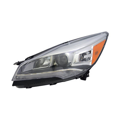 Head Lamp Driver Side Ford Escape 2013-2016 Hid Type Capa , Fo2502311C