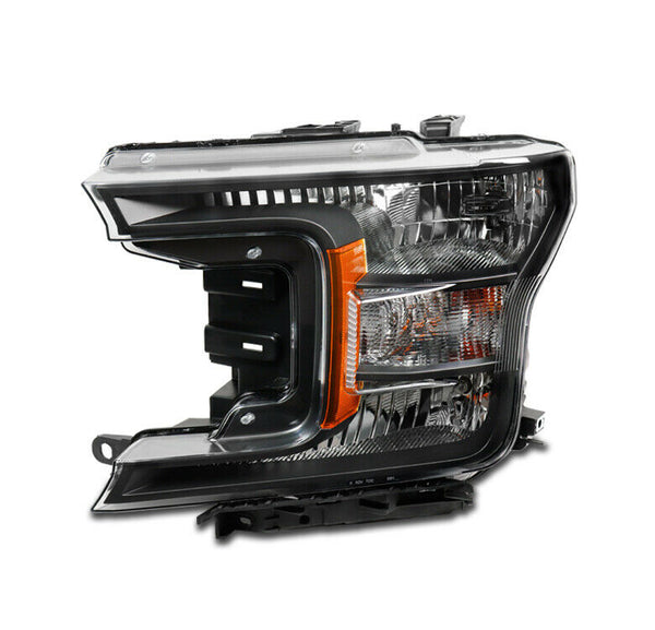 Head Lamp Driver Side Ford F150 2018-2020 Halogen With Dark Housing Capa , Fo2502373C