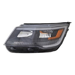 Head Lamp Driver Side Ford Explorer Sport 2018-2019 Hid Front Om 04/18 Production Capa , Fo2502390C