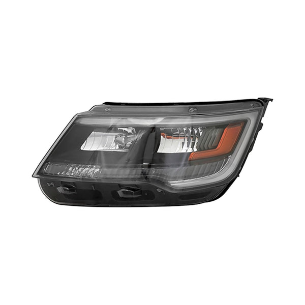 Head Lamp Driver Side Ford Explorer Sport 2016-2018 Hid Sport Model Capa , Fo2518131C