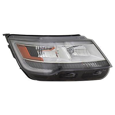 2016-2019 Ford Explorer Head Lamp Passenger Side Led Xlt/Limited/Platinum Model Without Logo High Quality