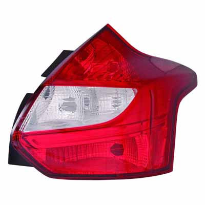 Tail Lamp Passenger Side Ford Focus 2012-2014 Se/Sel/Titanium Models Without Rs Pkg Hatchback Capa , Fo2819152C