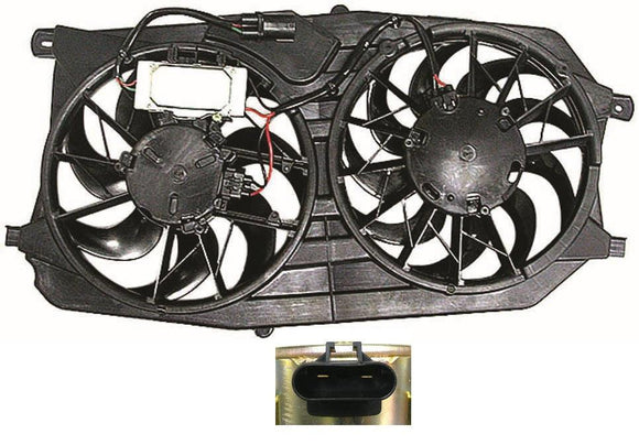 2005-2007 Ford Freestyle Cooling Fan Assembly