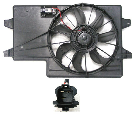 2008-2011 Ford Focus Cooling Fan Assembly