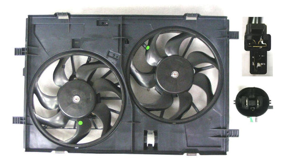 2007-2009 Lincoln Mkz Cooling Fan Assembly 3.5L