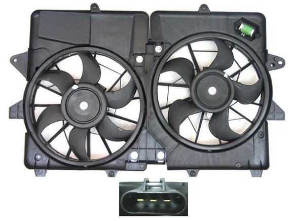 2005-2012 Ford Escape Hybrid Cooling Fan Assembly Economy Quality