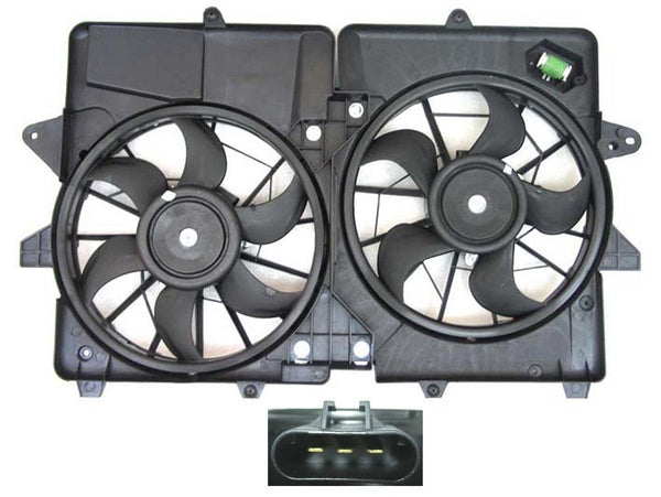 2005-2012 Ford Escape Hybrid Cooling Fan Assembly