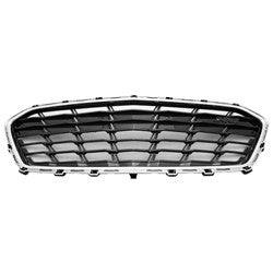 2017-2018 Chevrolet Cruze Hatchback Grille Ptd Black With Chrome Surearound Rs Model